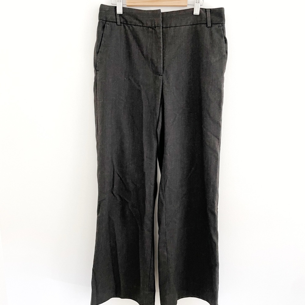 Zara • Gray wide leg trousers